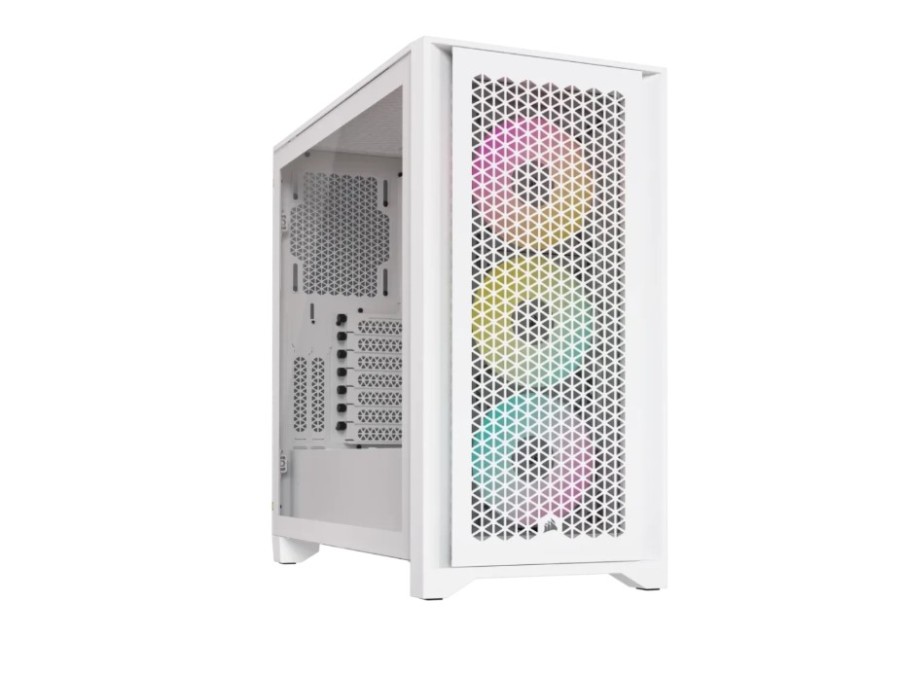 Corsair iCUE 4000D RGB Airflow (CC-9011241-WW) White
