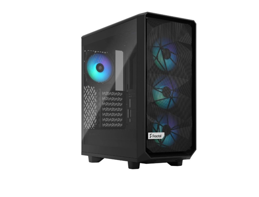 Fractal Design Meshify 2 Compact Lite RGB Black TG Light Tint (FD-C-MEL2C-05)