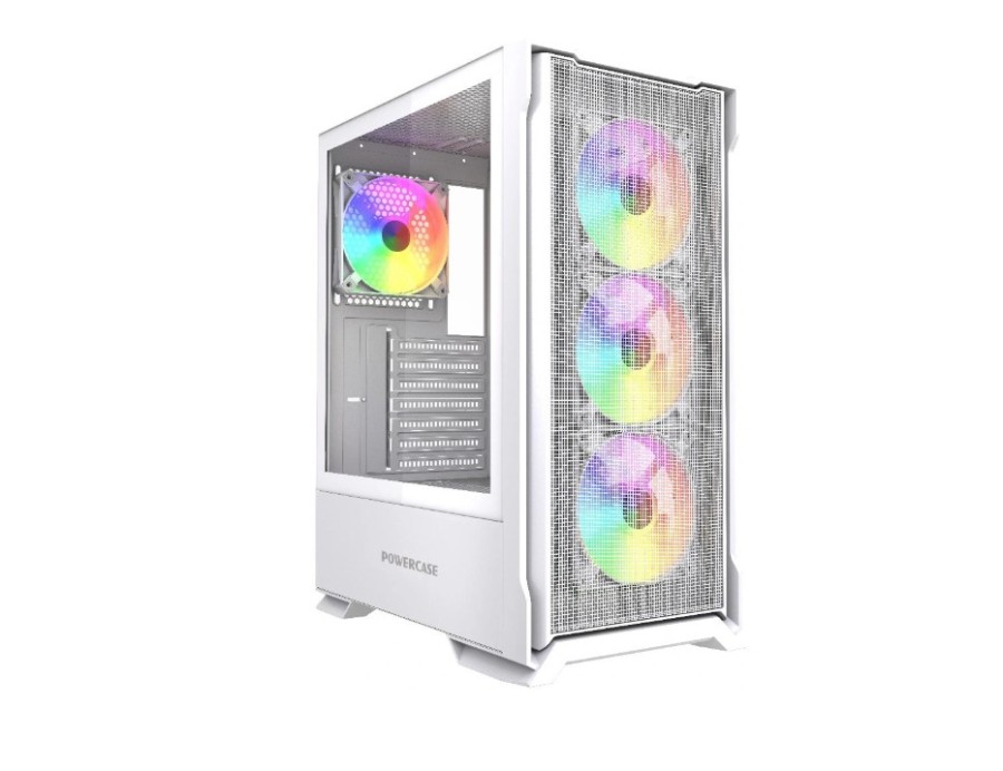 Powercase Mistral AZ4W ARGB (CMAZW-A4) White