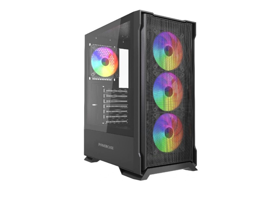 Powercase Mistral AZ4B ARGB (CMAZB-A4) Black