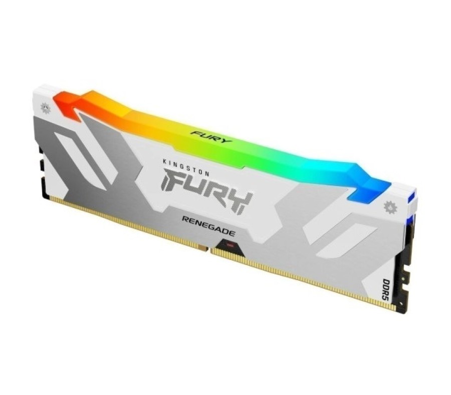 Kingston Fury Renegade White RGB 16Gb DDR5 7200MHz (KF572C38RWA-16)