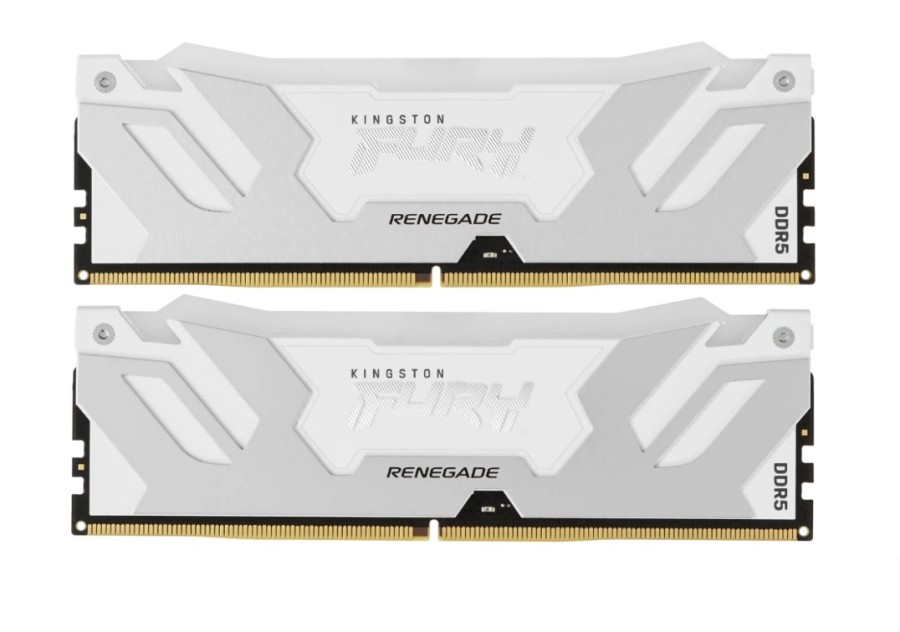 Kingston Fury Renegade White RGB 32Gb DDR5 7200MHz (2x16Gb KIT) (KF572C38RWAK2-32)