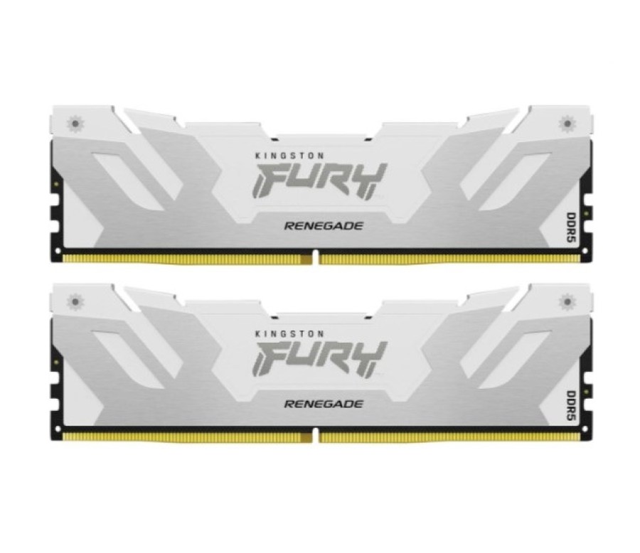 Kingston Fury Renegade White 32Gb DDR5 7600MHz (2x16Gb KIT) (KF576C38RWK2-32)