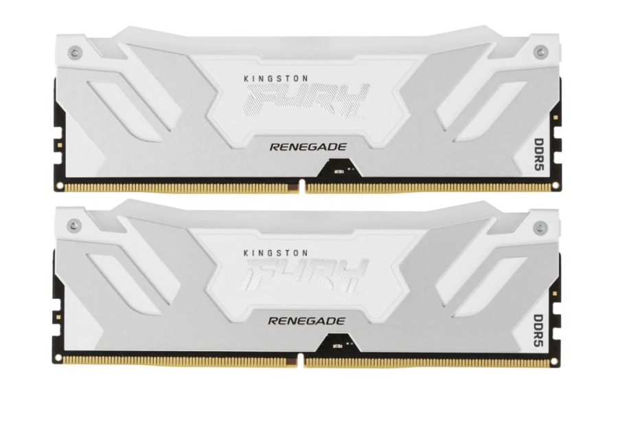 Kingston Fury Renegade White RGB 32Gb DDR5 8000MHz (2x16Gb KIT) (KF580C38RWAK2-32)