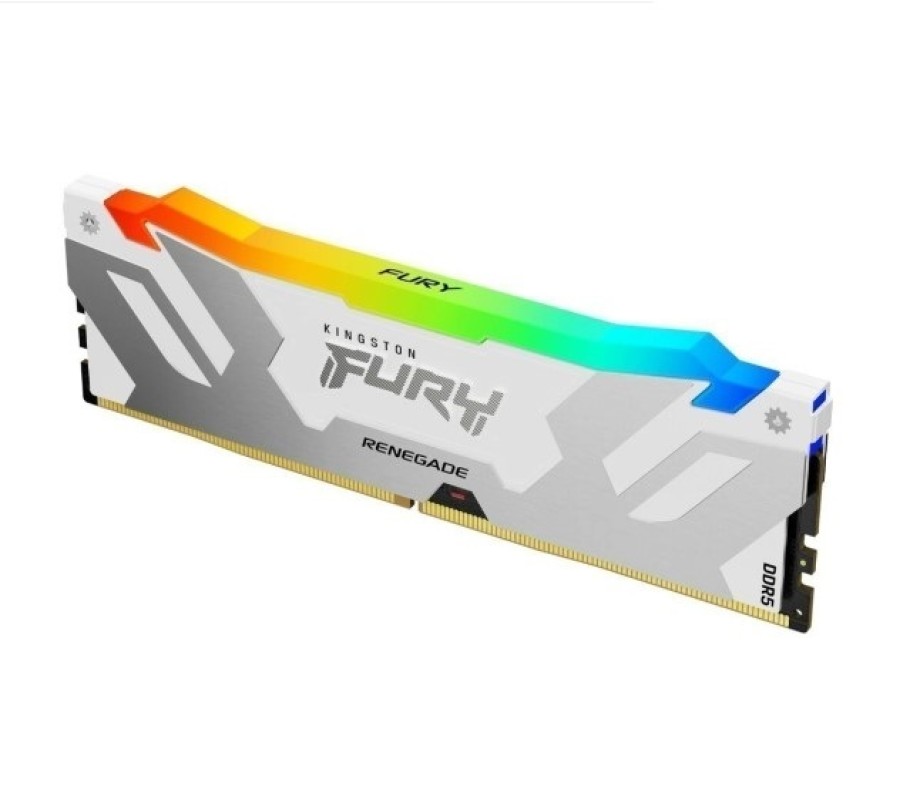 Kingston Fury Renegade White RGB 16Gb DDR5 6400MHz (KF564C32RWA-16)