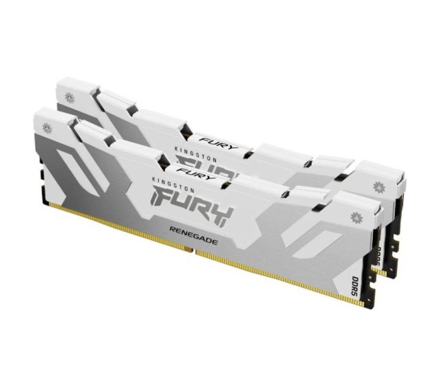 Kingston Fury Renegade White RGB 32Gb DDR5 7200MHz (2x16Gb KIT) (KF572C38RWK2-32)