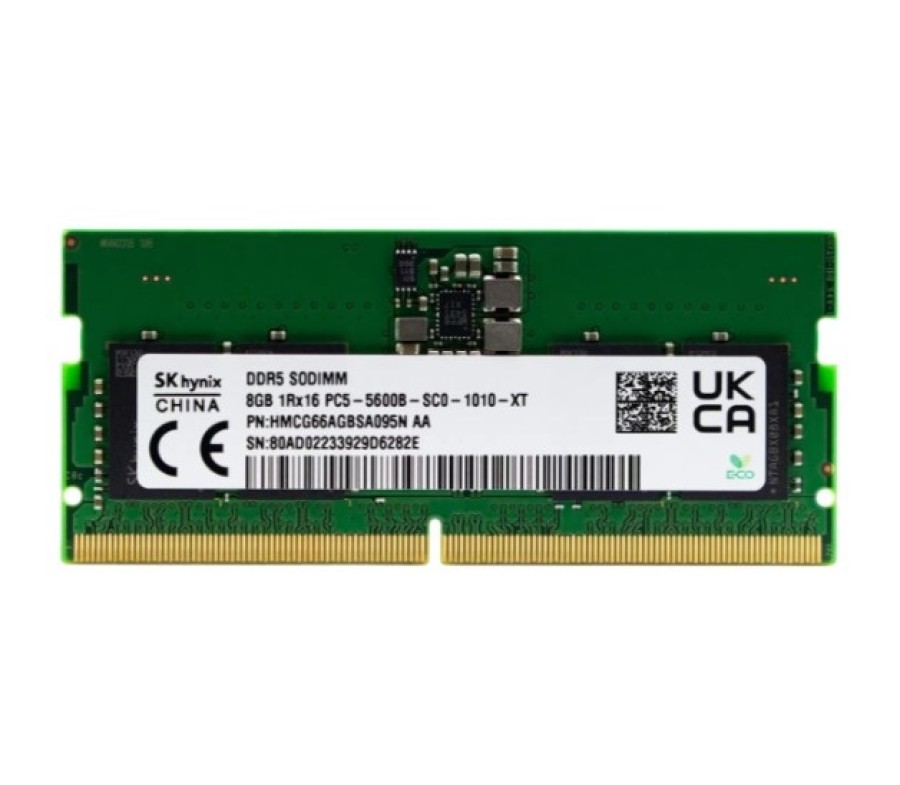 Hynix 8Gb DDR5 5600MHz SO-DIMM (HMCG66AGBSA095N)