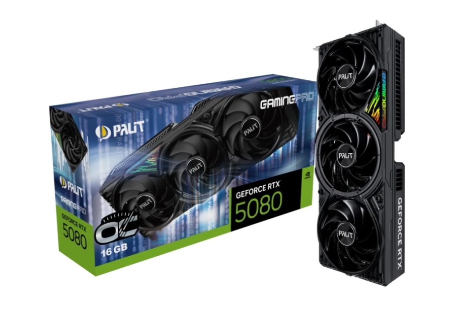 Palit GamingPro OC 16Gb NVIDIA GeForce RTX 5080 (NE75080S19T2-GB2031A)