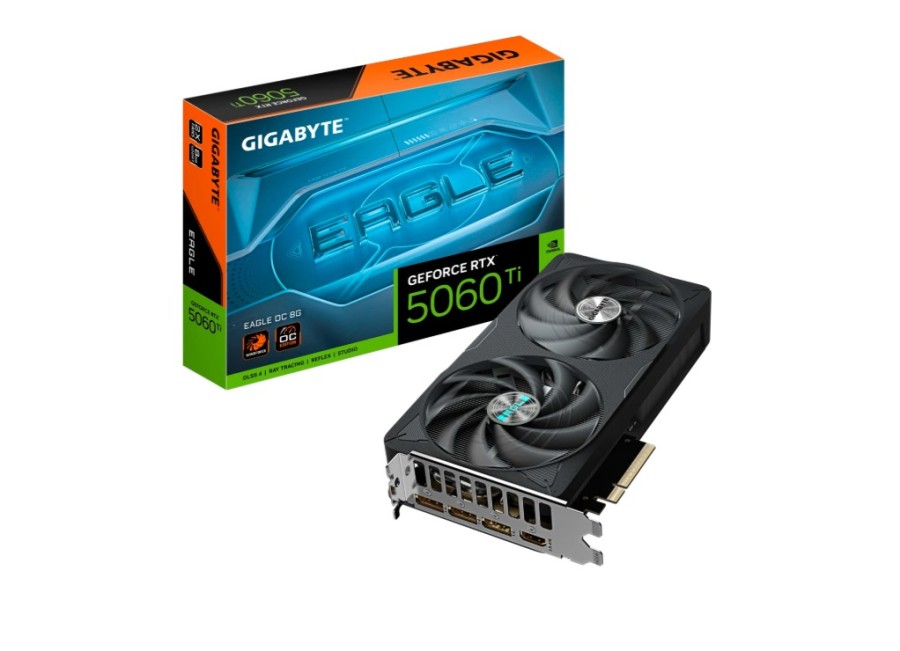 Gigabyte EAGLE OC 8Gb NVIDIA GeForce RTX 5060 Ti (GV-N506TEAGLE OC-8GD)