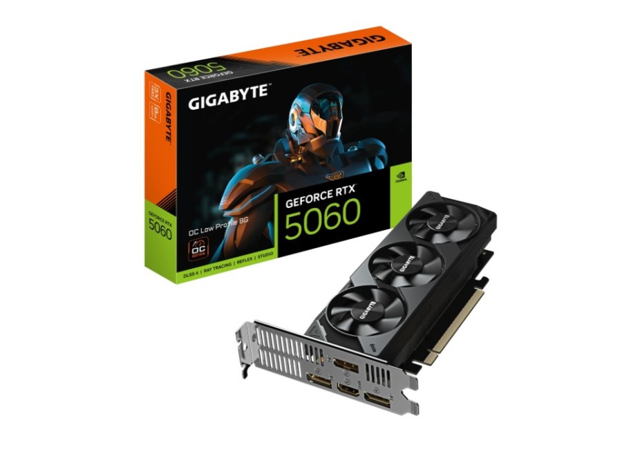 Gigabyte Low Profile OC 8Gb NVIDIA GeForce RTX 5060 (GV-N5060OC-8GL)