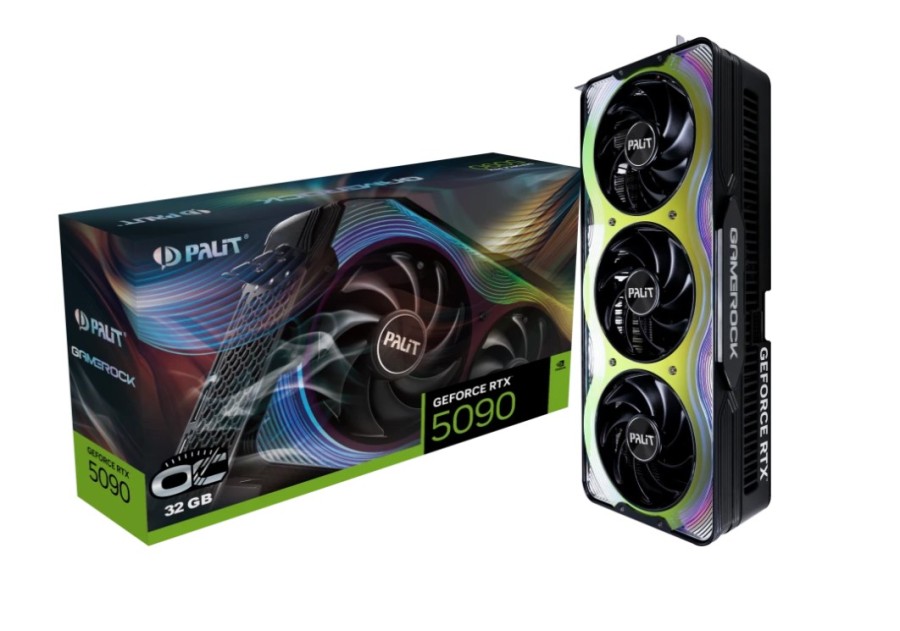 Palit GameRock OC 32Gb NVIDIA GeForce RTX 5090 (NE75090S19R5-GB2020G)