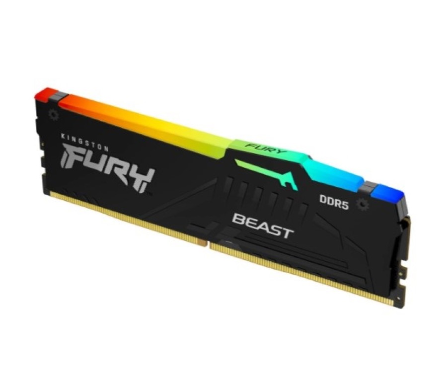 Kingston Fury Beast Black RGB 16Gb DDR5 6000MHz (KF560C30BBEA-16)