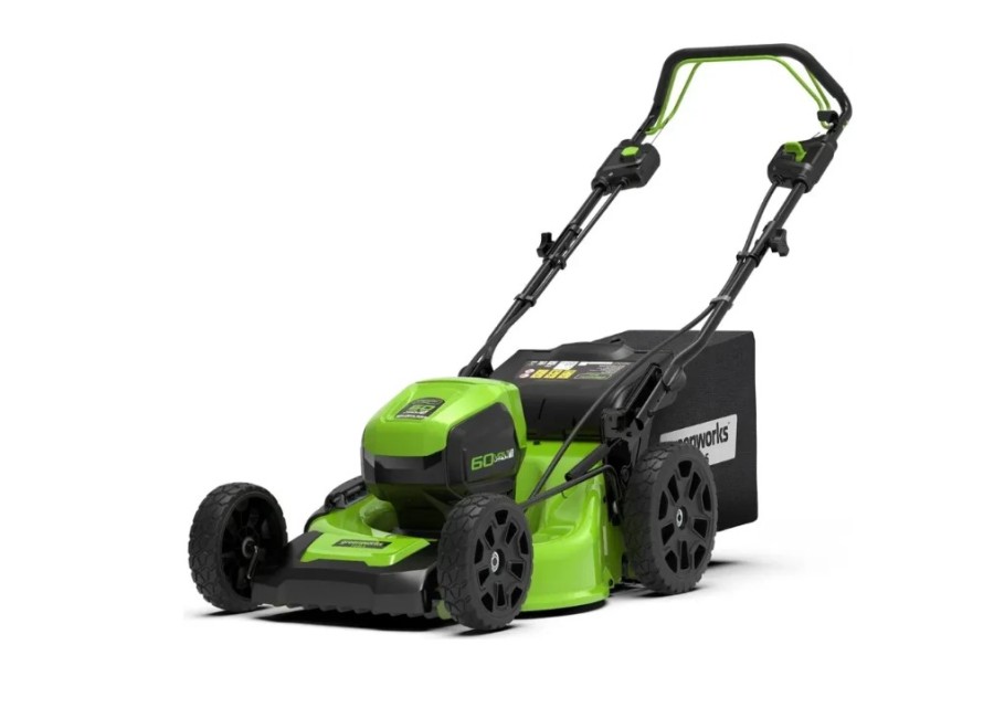 GREENWORKS GD60LM51SPK4, 51см, самоходная, 4Ач, с ЗУ (2514307UB)