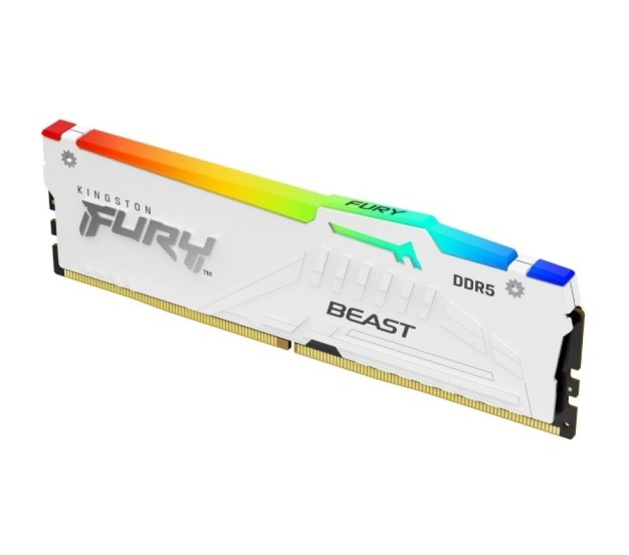 Kingston Fury Beast White RGB  32Gb DDR5 5200MHz (KF552C36BWEA-32)