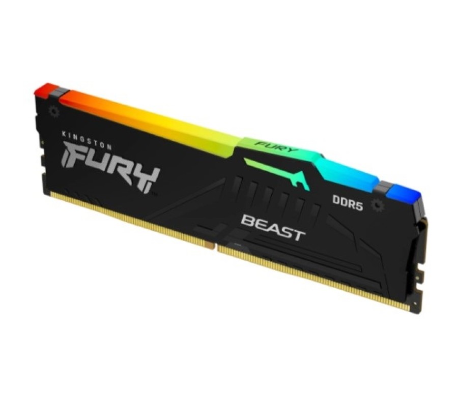 Kingston Fury Beast Black RGB 16Gb DDR5 6400MHz (KF564C32BBEA-16)