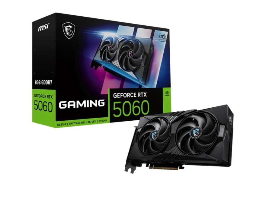 MSI OC 8Gb NVIDIA GeForce RTX 5060 (RTX 5060 8G GAMING OC)