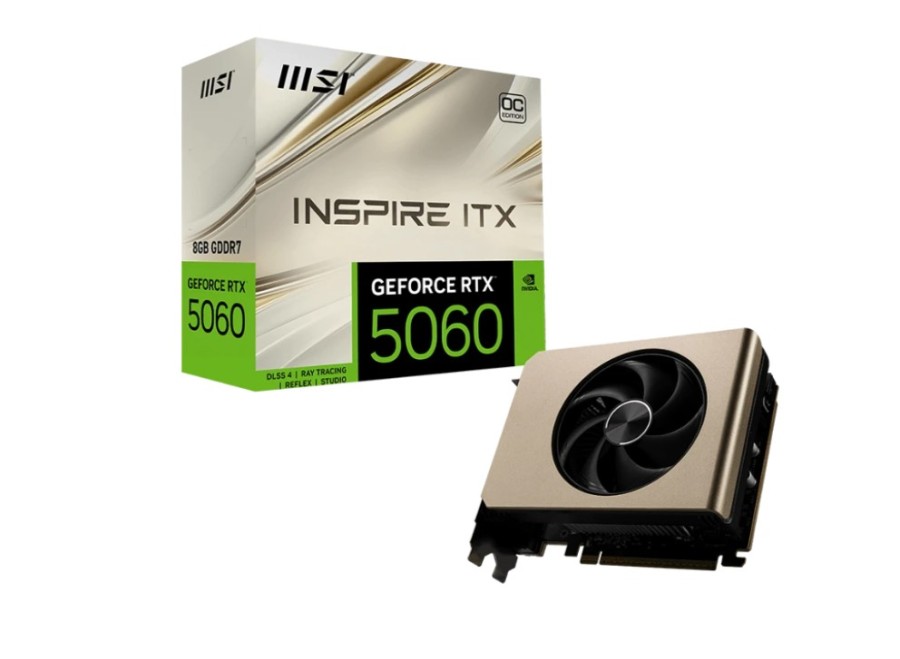 MSI OC 8Gb NVIDIA GeForce RTX 5060 (RTX 5060 8G INSPIRE ITX OC)