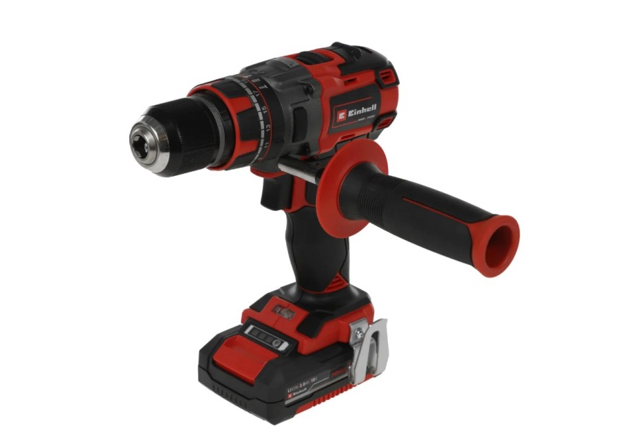 EINHELL PXC TE-CD 18 Li-i BL, 2Ач, с двумя аккумуляторами (4513861)