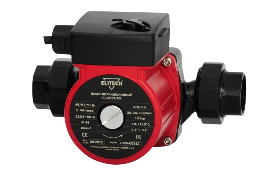 Elitech НЦ 2513/6Э 93Вт 3300л/час (180465)