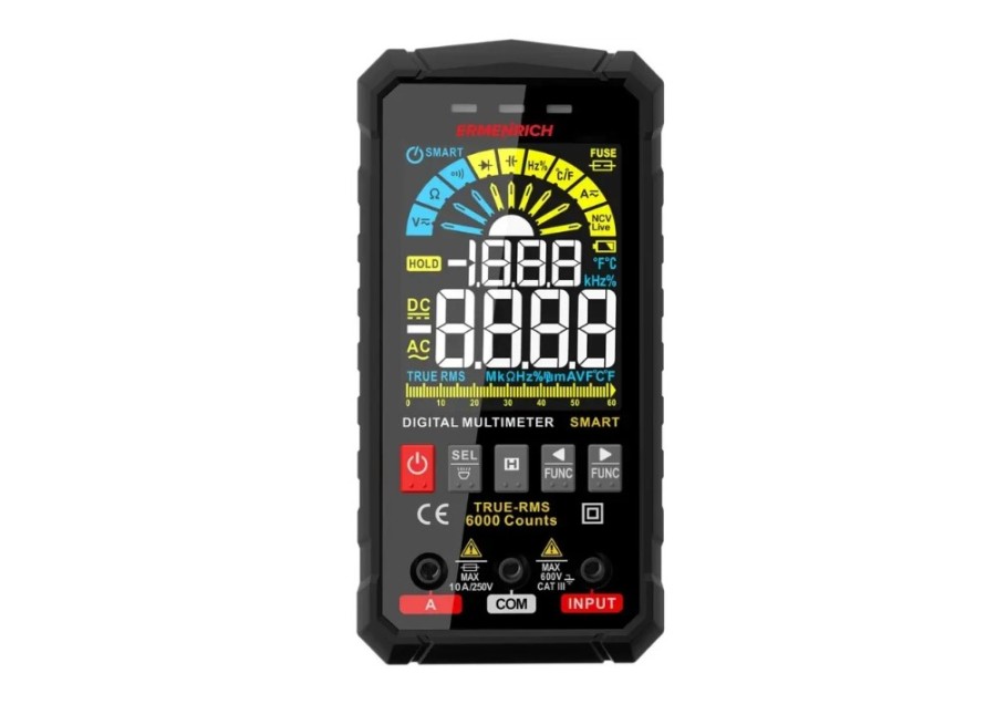 Ermenrich Zing TC26 цифровой черный (82987)