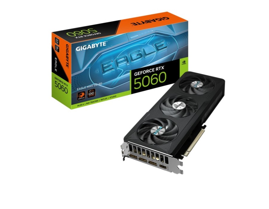 Gigabyte EAGLE MAX OC 8Gb NVIDIA GeForce RTX 5060 (GV-N5060EAGLEMAX OC-8GD)