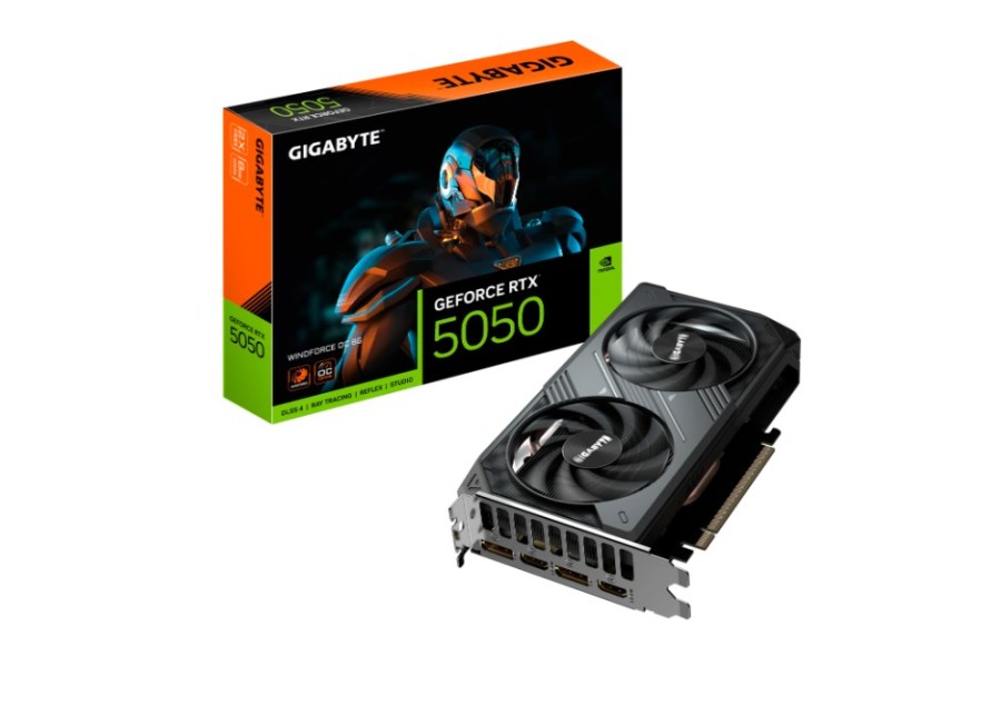 Gigabyte WINDFORCE OC 8Gb NVIDIA GeForce RTX 5050 (GV-N5050WF2OC-8GD)