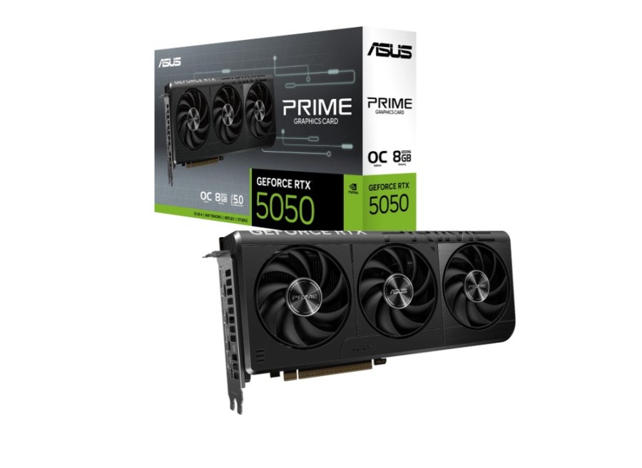 ASUS PRIME OC 8Gb NVIDIA GeForce RTX 5050 (PRIME-RTX5050-O8G)