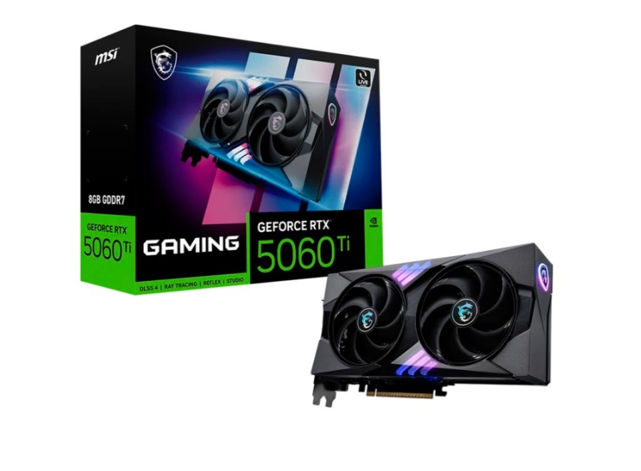 MSI 8Gb NVIDIA GeForce RTX 5060 Ti (RTX 5060TI 8G GAMING)