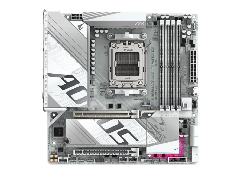 Gigabyte B850M AORUS ELITE WIFI6E ICE