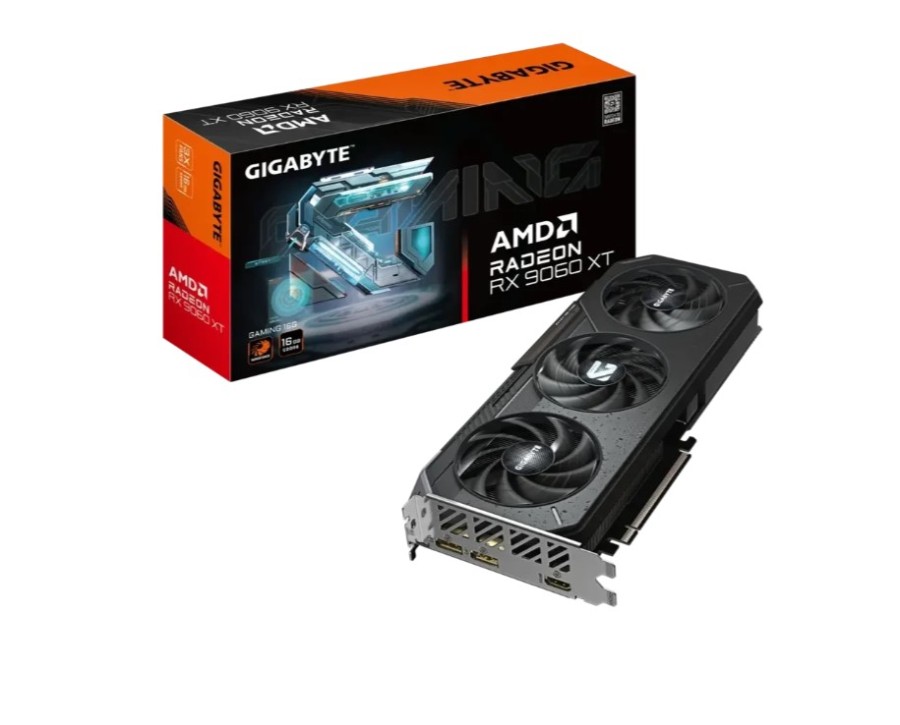 Gigabyte GAMING 16Gb AMD Radeon RX 9060 XT (GV-R9060XTGAMING-16GD)
