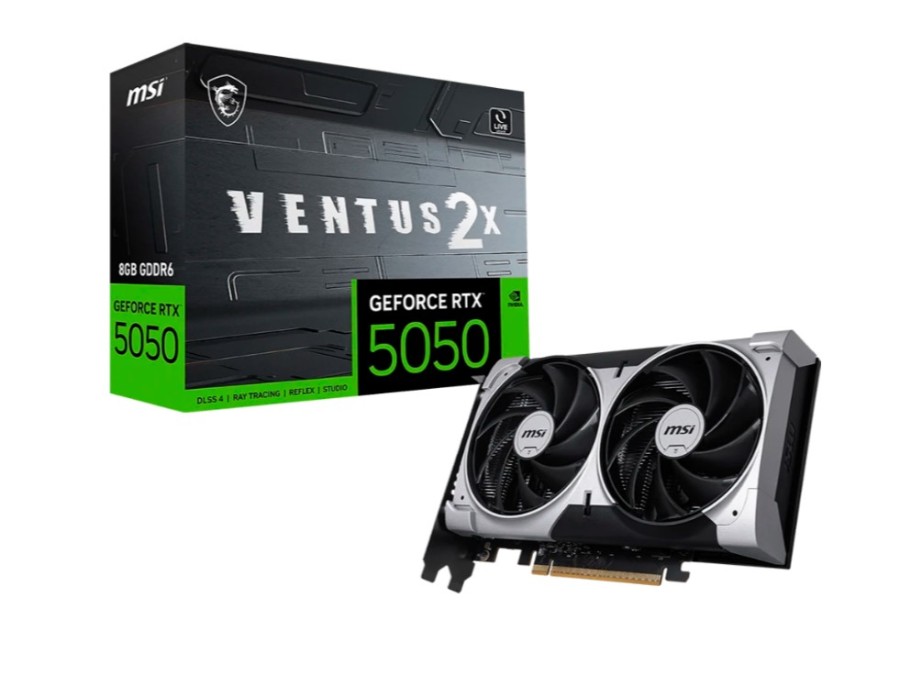 MSI 8Gb NVIDIA GeForce RTX 5050 (RTX 5050 8G VENTUS 2X)