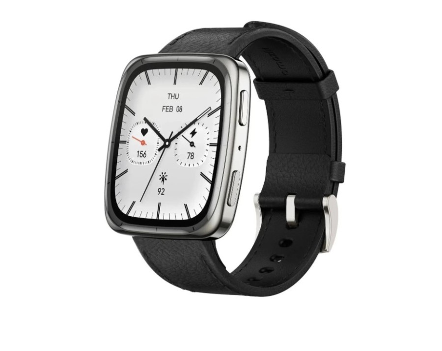 Amazfit Active 2 Square (6972596108825) Black/Silver
