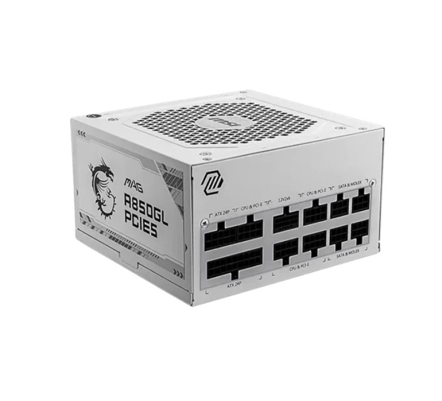 MSI 850W MAG A850GL PCIE5 WHITE