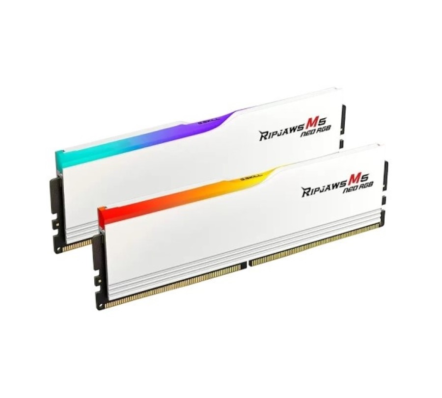 G.Skill Ripjaws M5 Neo RGB White 32Gb DDR5 6000MHz (2x16Gb KIT) (F5-6000J3636F16GX2-RM5NRW)