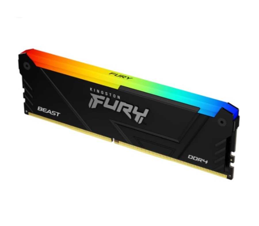 Kingston Fury Beast RGB 8Gb DDR4 3200MHz (KF432C16BB2A/8WP)