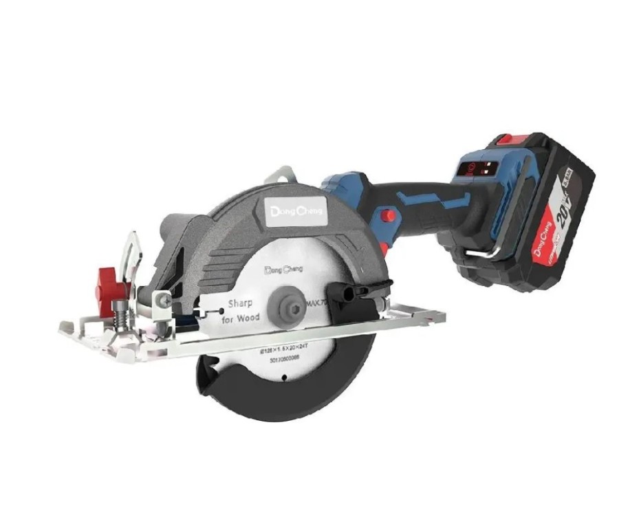 DONGCHENG DCMY140S, 140мм, аккумуляторная, 20В, с 2 АКБ, с ЗУ (DCMY140S(TYPE EM))