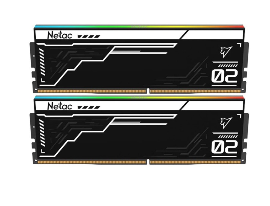 Netac Shadow II RGB 32Gb DDR5 6800MHz (2x16Gb KIT) (NTS2D5P68DP-32K)