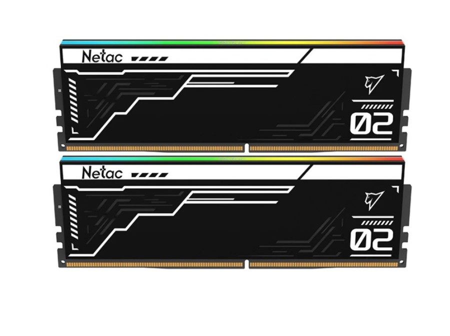 Netac Shadow II RGB 32Gb DDR5 6200MHz (2x16Gb KIT) (NTS2D5P62DP-32K)