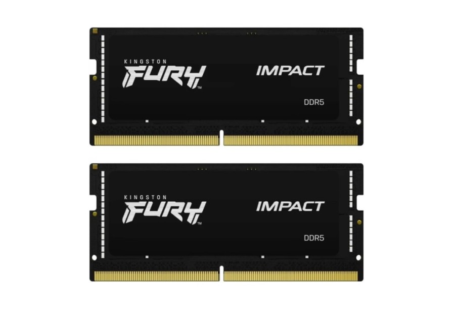 Kingston Fury Impact SO-DIMM 16Gb DDR5 4800MHz (2x8Gb KIT) (KF548S38IBK2-16)