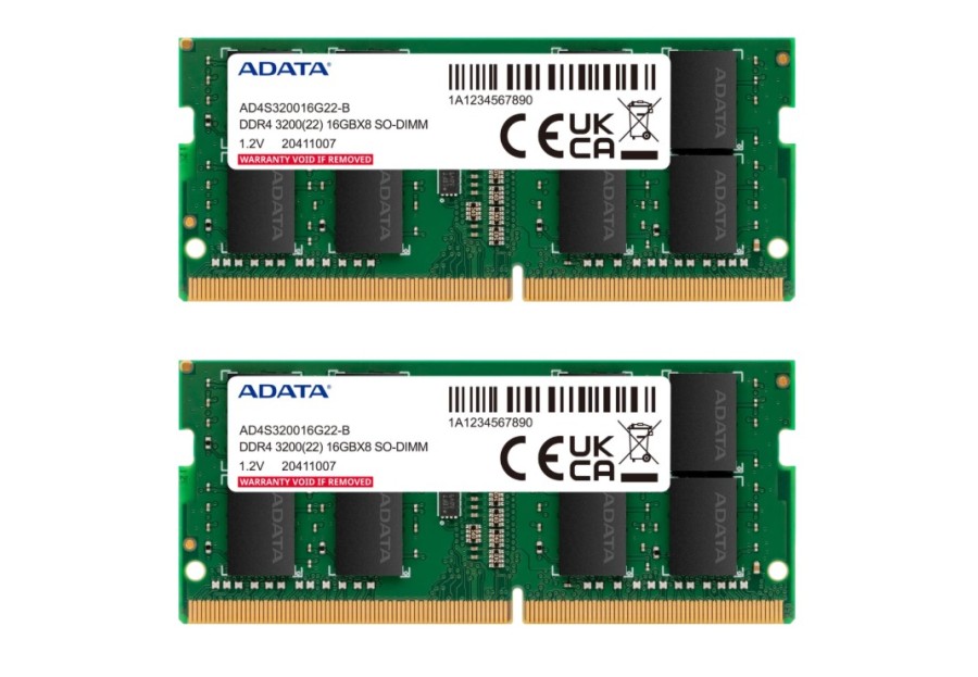 ADATA 16Gb DDR4 3200MHz SO-DIMM (2x8Gb KIT) (AD4S32008G22-DTGN)
