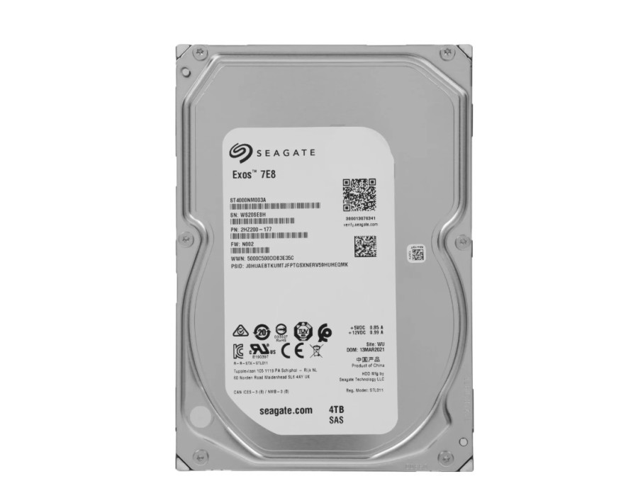 Seagate Exos 7E8 4Tb SAS (ST4000NM003A)