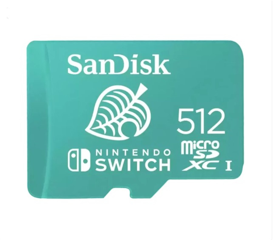 SanDisk Nintendo Switch 512Gb MicroSD (SDSQXAO-512G-GN3ZN)