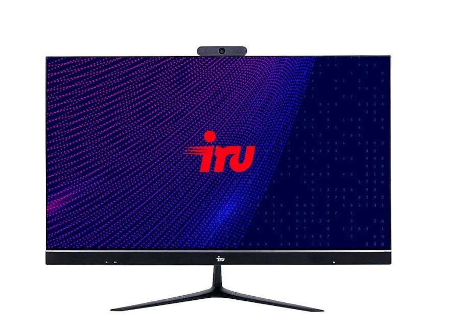 IRU Tactio 23PL Intel Core i5 12400T 2900 МГц/16384 Mb/512 Gb SSD/23.8" Full HD 1920 х 1080/DVD-нет/Intel UHD Graphics 730/DOS (2139060) Черный