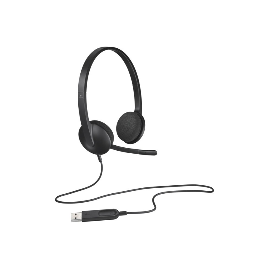 Logitech Stereo Headset H340 (981-000509) Black