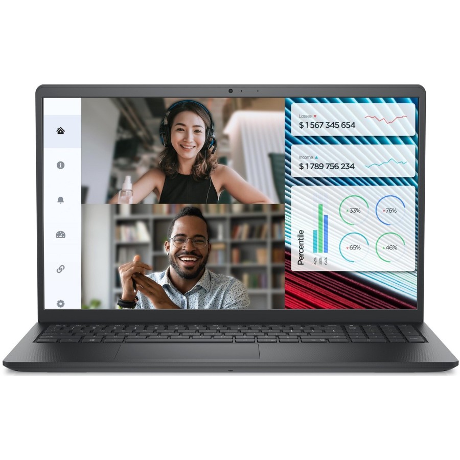 DELL Vostro 3520-7650 Intel Core i7 1255U 1700MHz/15.6"/1920x1080/16GB/512GB SSD/Intel Iris Xe Graphics/Wi-Fi/Bluetooth/Ubuntu (Black)