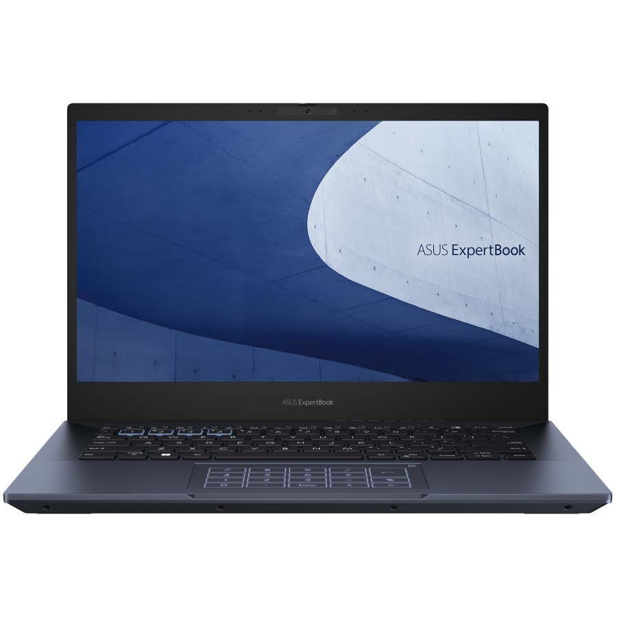 ASUS ExpertBook B5 B5402CVA-KC0214W Intel Core i7 1360P 2200MHz/14"/1920x1080/16GB/512GB SSD/Intel Iris Xe Graphics/Wi-Fi/Bluetooth/Windows 11 Home (90NX06P1-M007D0) Star Black