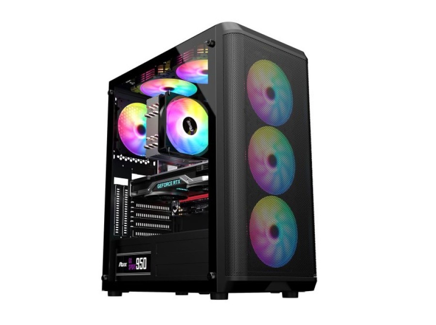 H2O Titanium Intel core i5 12400F/NVIDIA GeForce RTX 5060 TI 8GB/32GB DDR4/SSD 500GB/Windows 11 Pro (HT198814)