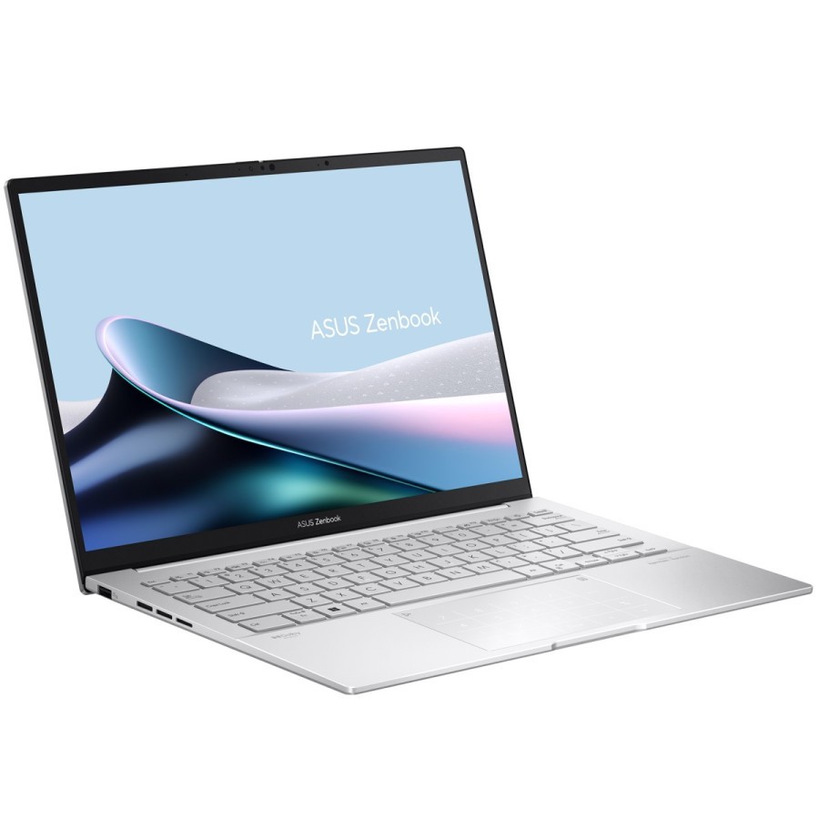 ASUS Zenbook 14 OLED UX3405MA-QD988 Intel Core Ultra 5 125H 3600MHz/14"/1920x1200/16GB/512GB SSD/Intel Arc Graphics/Wi-Fi/Bluetooth/Без ОС (90NB11R2-M01SN0) Silver