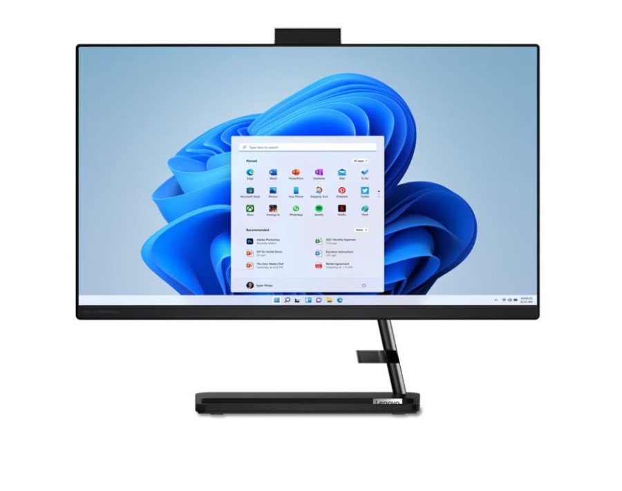 Lenovo IdeaCentre AIO 3 24IAP7 Intel Core i5 12450H 2000 МГц/16384 Mb/512 Gb SSD/23.8" Full HD 1920x1080/DVD-нет/Intel UHD Graphics/Без ОС (F0GH011YRU) Черный