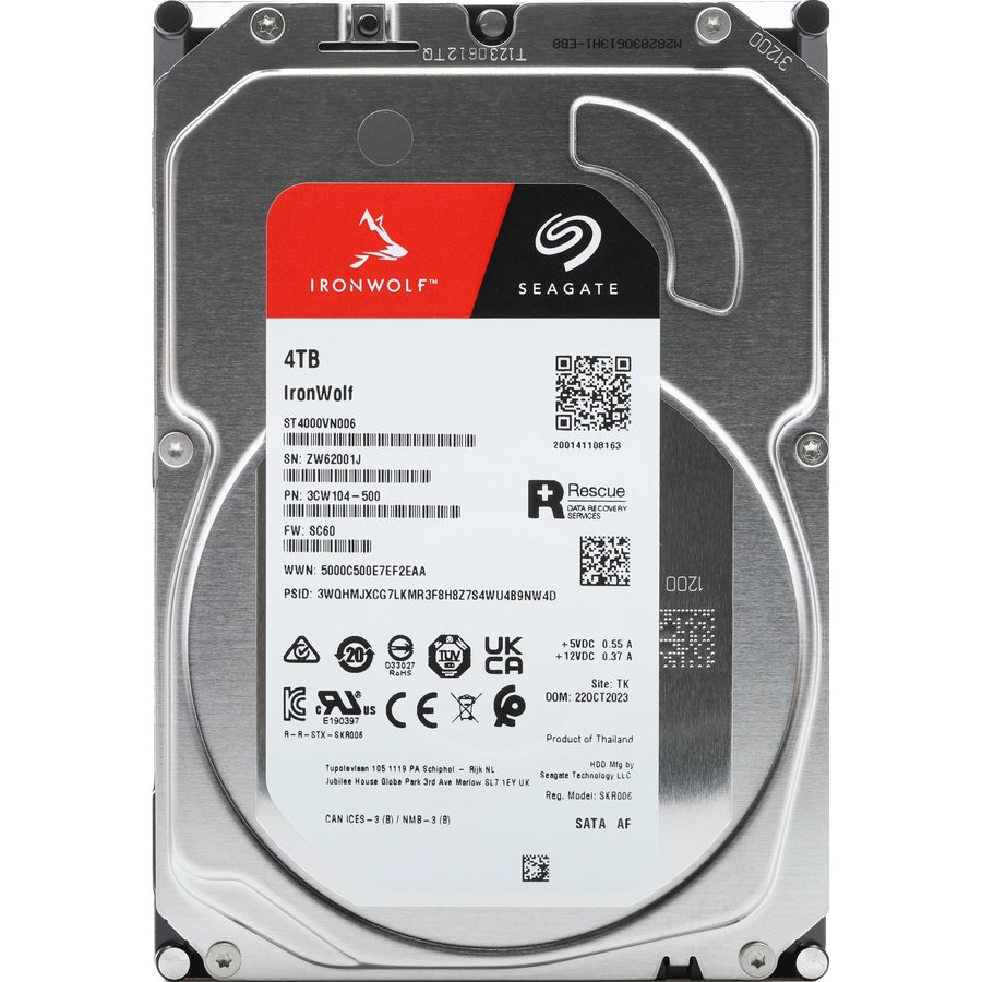 Seagate IronWolf 4Tb SATA-III  (ST4000VN006)